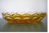 Honey Amber Fairfield Divided Relish Dish