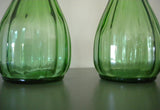 Emerald Green Glass Bud Vase