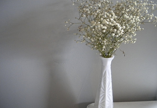 Milk Glass Bud Vase