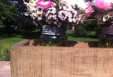 Rustic Flower Boxes